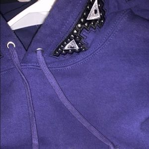 Purple SUPREME hoodie! (Mens )